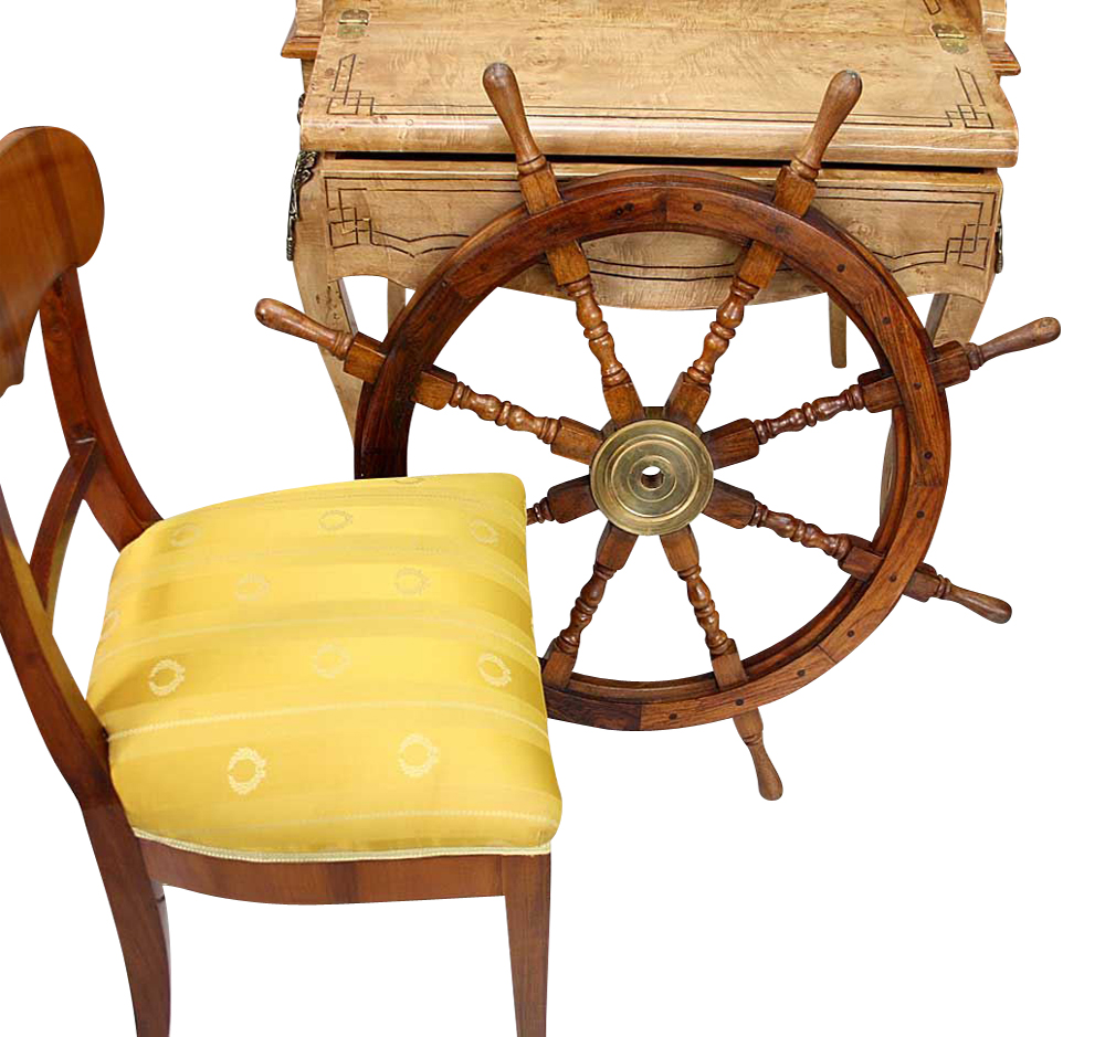 Schiffssteuerrad Schiffsrad Schiff Schiffe Boot 93cm Steuerrad Lenkrad wheel