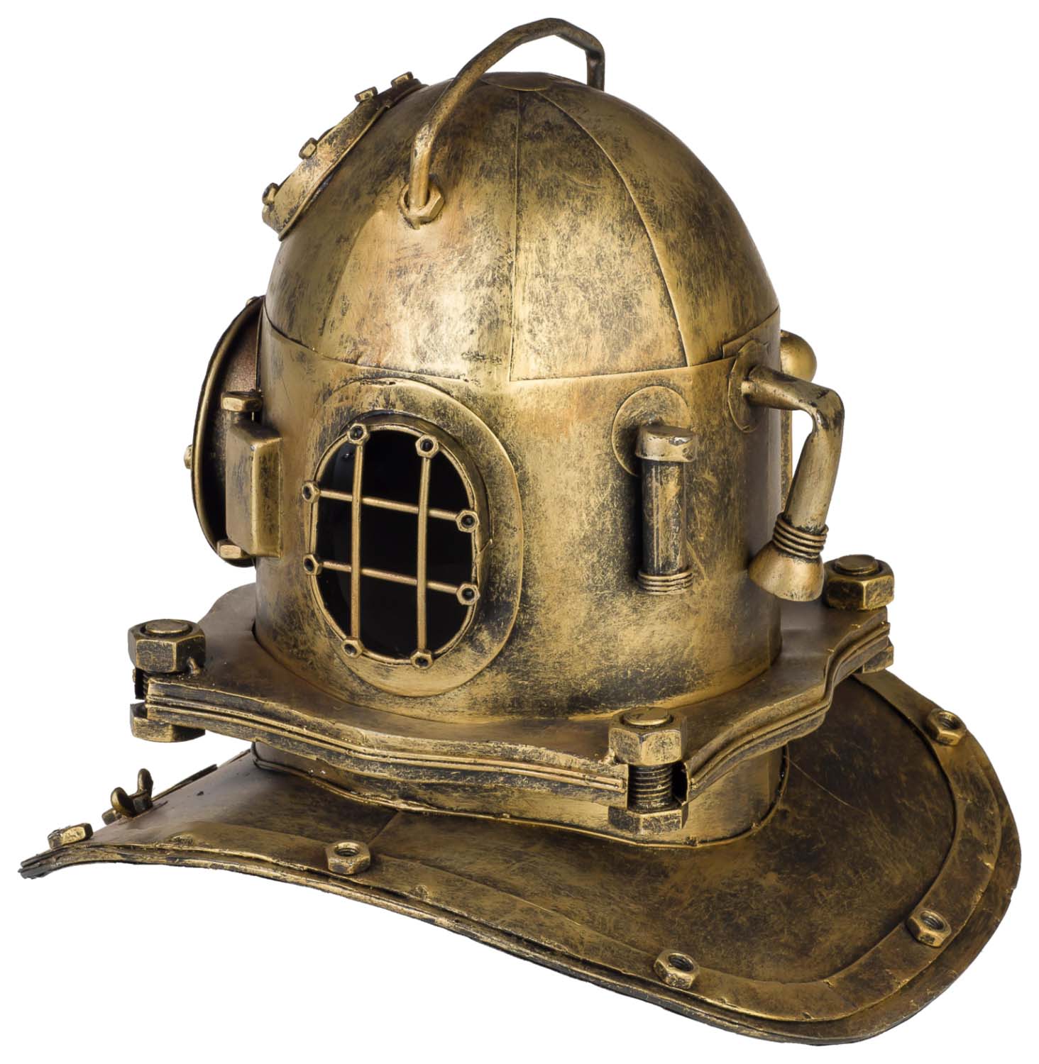 Taucherhelm Marine 32cm Tiefsee Taucherglocke Dekoration Helm Antik-Stil