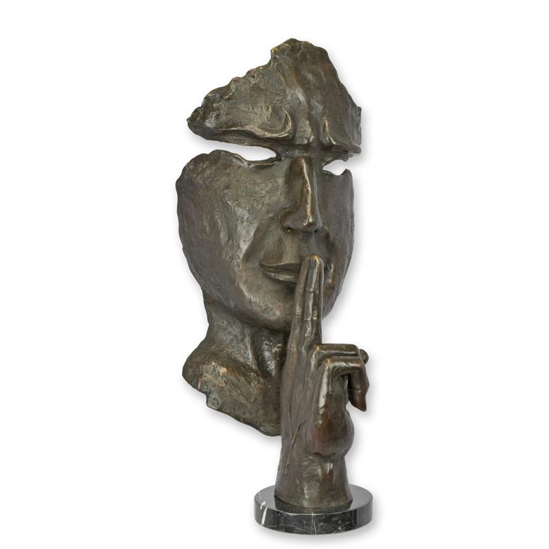 Bronze, Figur, Gesicht, Kopf, Person