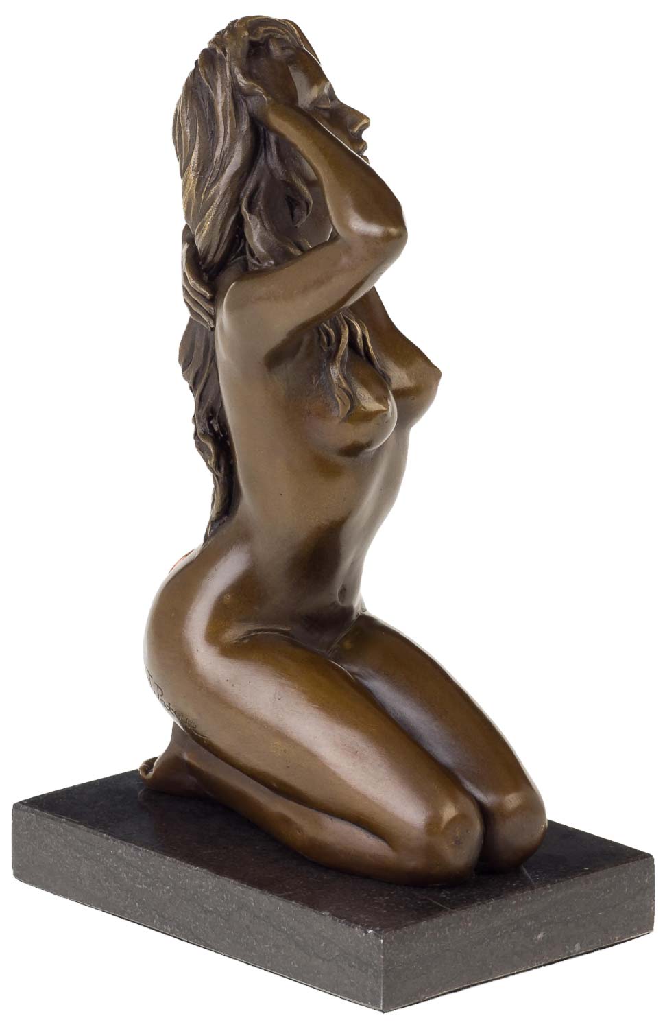 Bronze Frau Erotik Akt Bronzefigur Bronzeskulptur Figur Art deko Antik-Stil