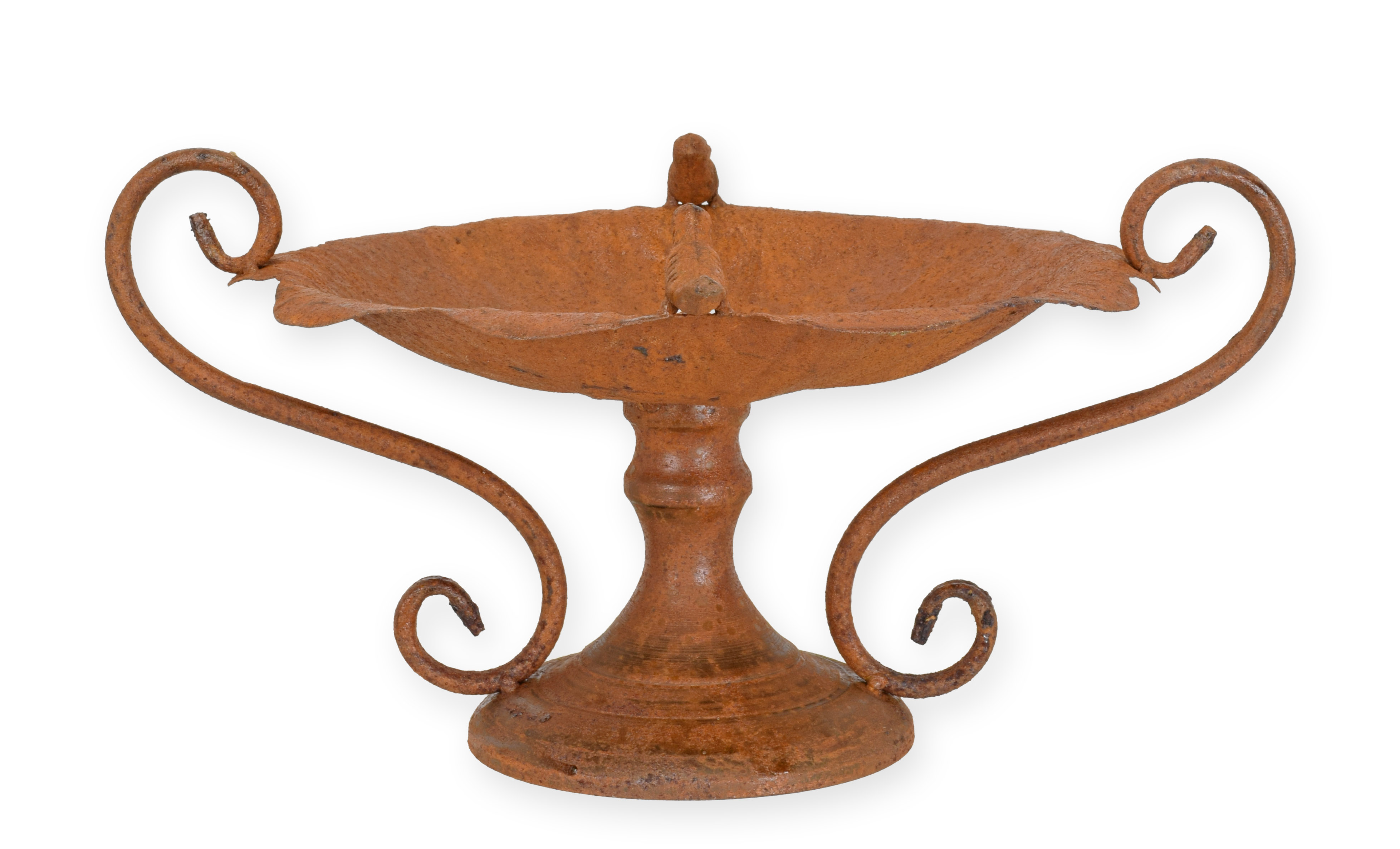 Vogelbad auf einem Ständer Vogeltränke Replikat Retro Design Dekoration