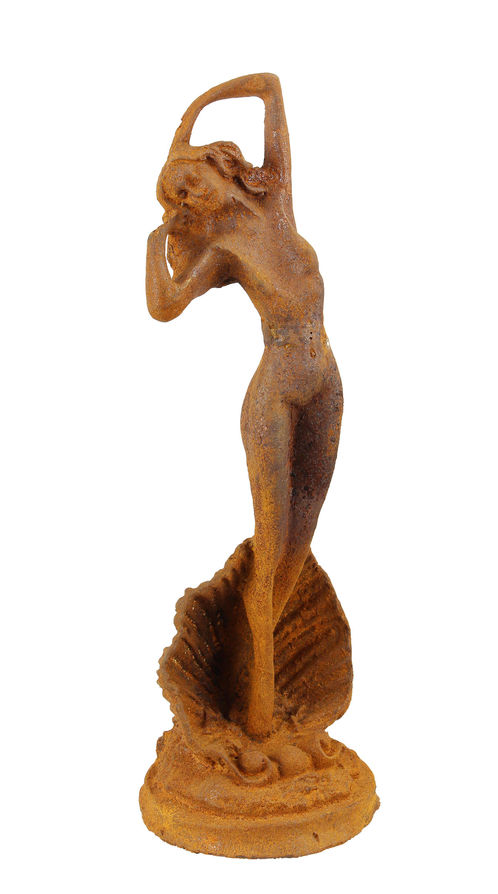 Skulptur Venus Garten Gusseisen rostig Replikat Retro Design Dekoration
