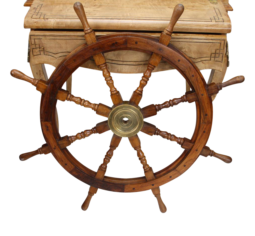 Schiffssteuerrad Schiffsrad Schiff Schiffe Boot 93cm Steuerrad Lenkrad wheel