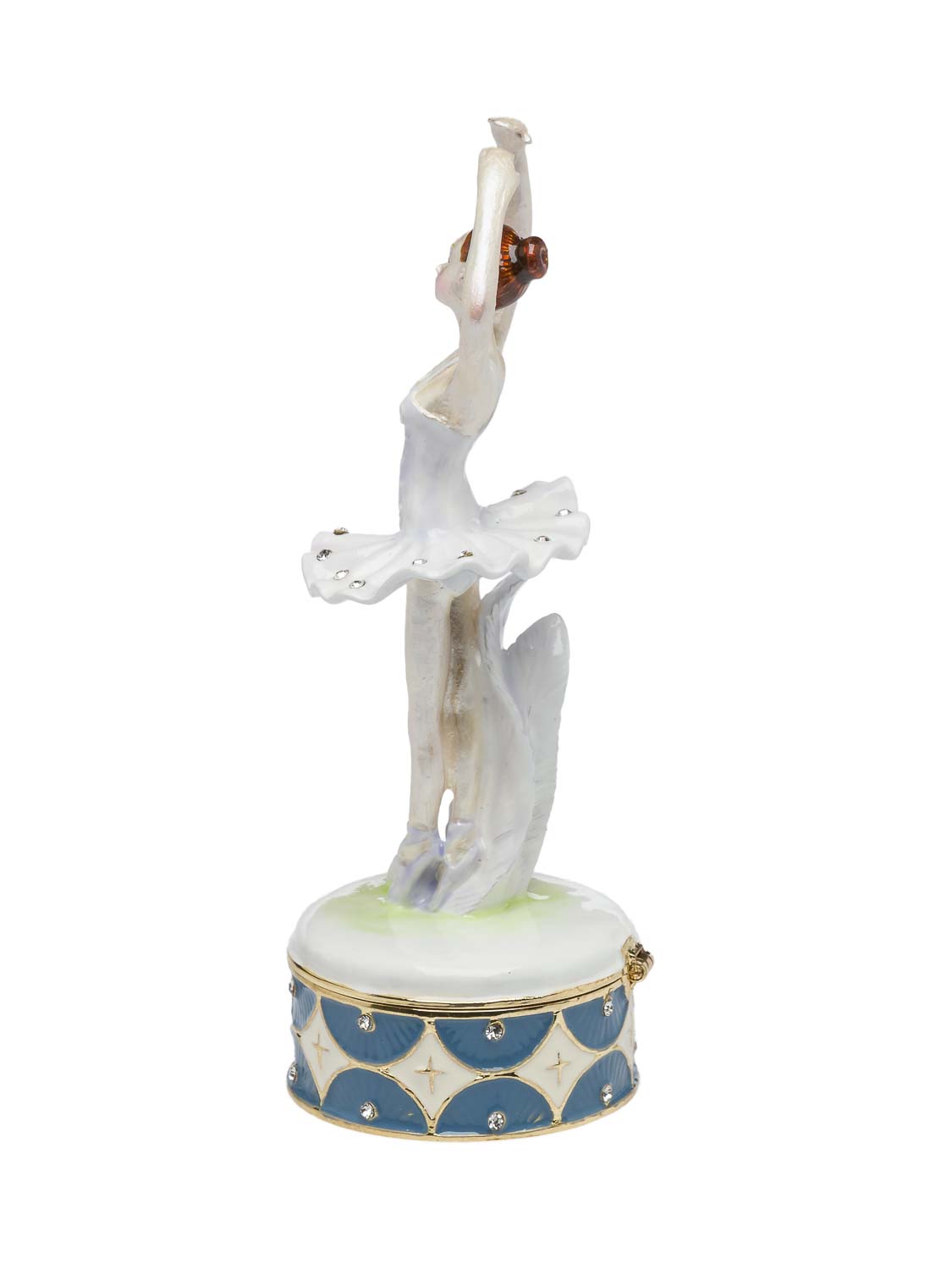 Schmuckschatulle Ballerina Pillendose Tänzerin Schmuckdose Dose jewelry box