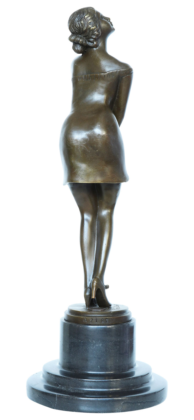 Bronzeskulptur Erotik erotische Kunst im Antik-Stil Bronze Figur 36cm