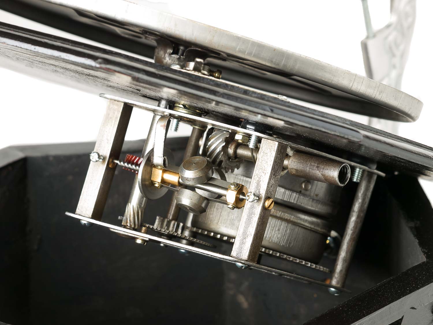 Grammophon Holz für Schellackplatten Trichtergrammophon Grammophone antik Stil