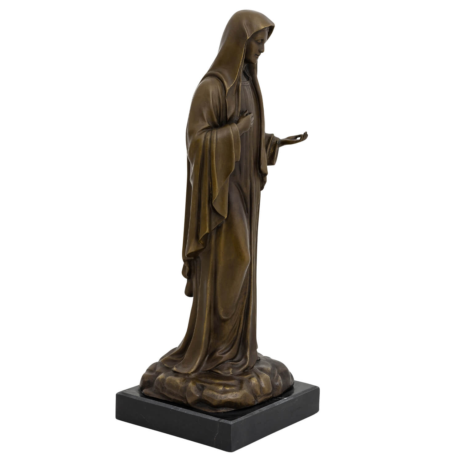 Bronzeskulptur Madonna im Antik-Stil Bronze Figur Statue 58cm