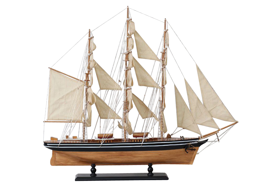 Modellschiff Cutty Sark Dreimaster Segelschiff Yacht Schiffsmodell Schiff 102cm