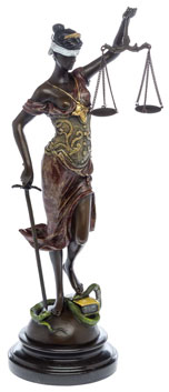 Justitia-Bronze
