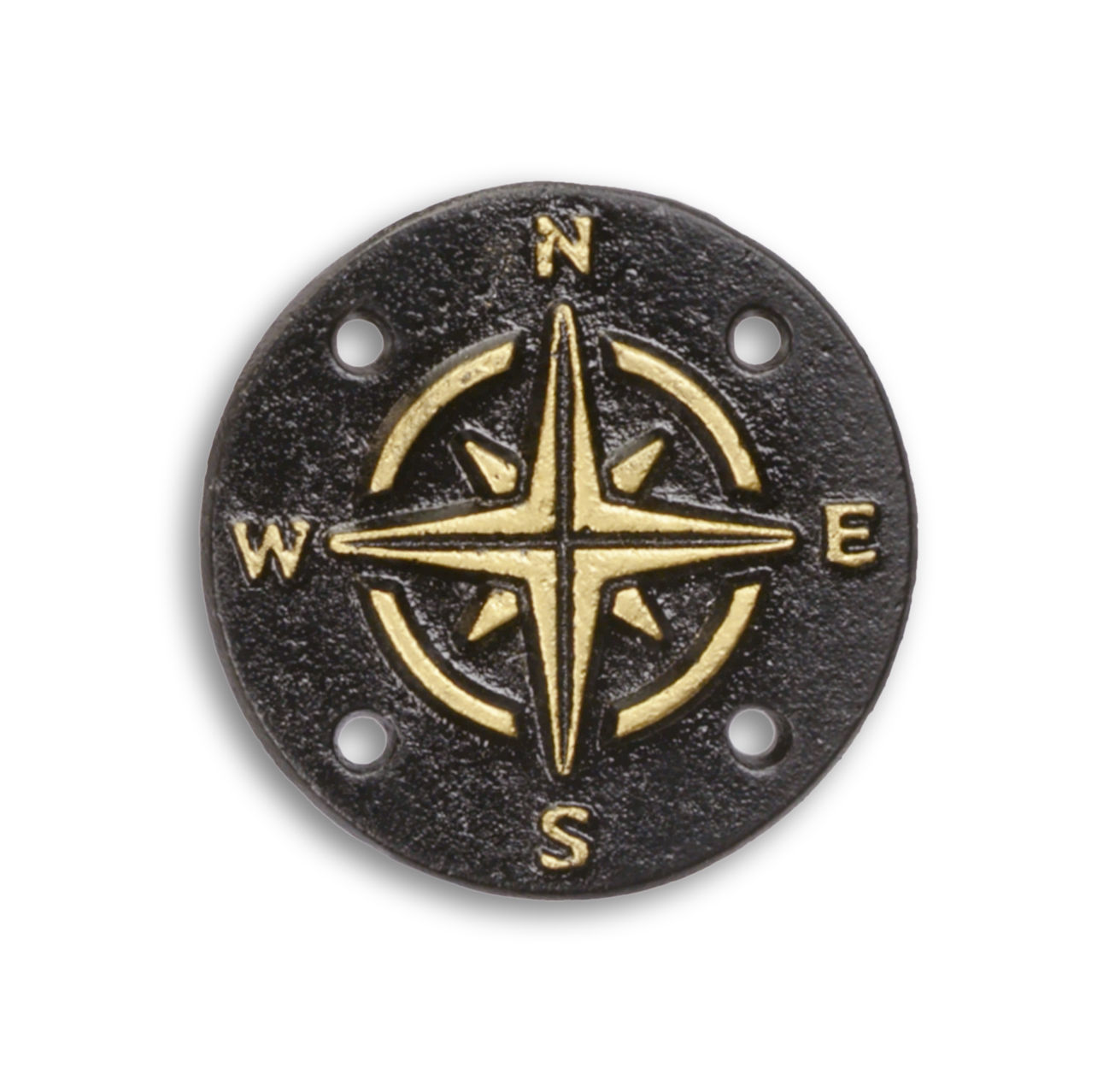 Ein Schild Kompass aus Gusseisen Replikat Retro Design Dekoration