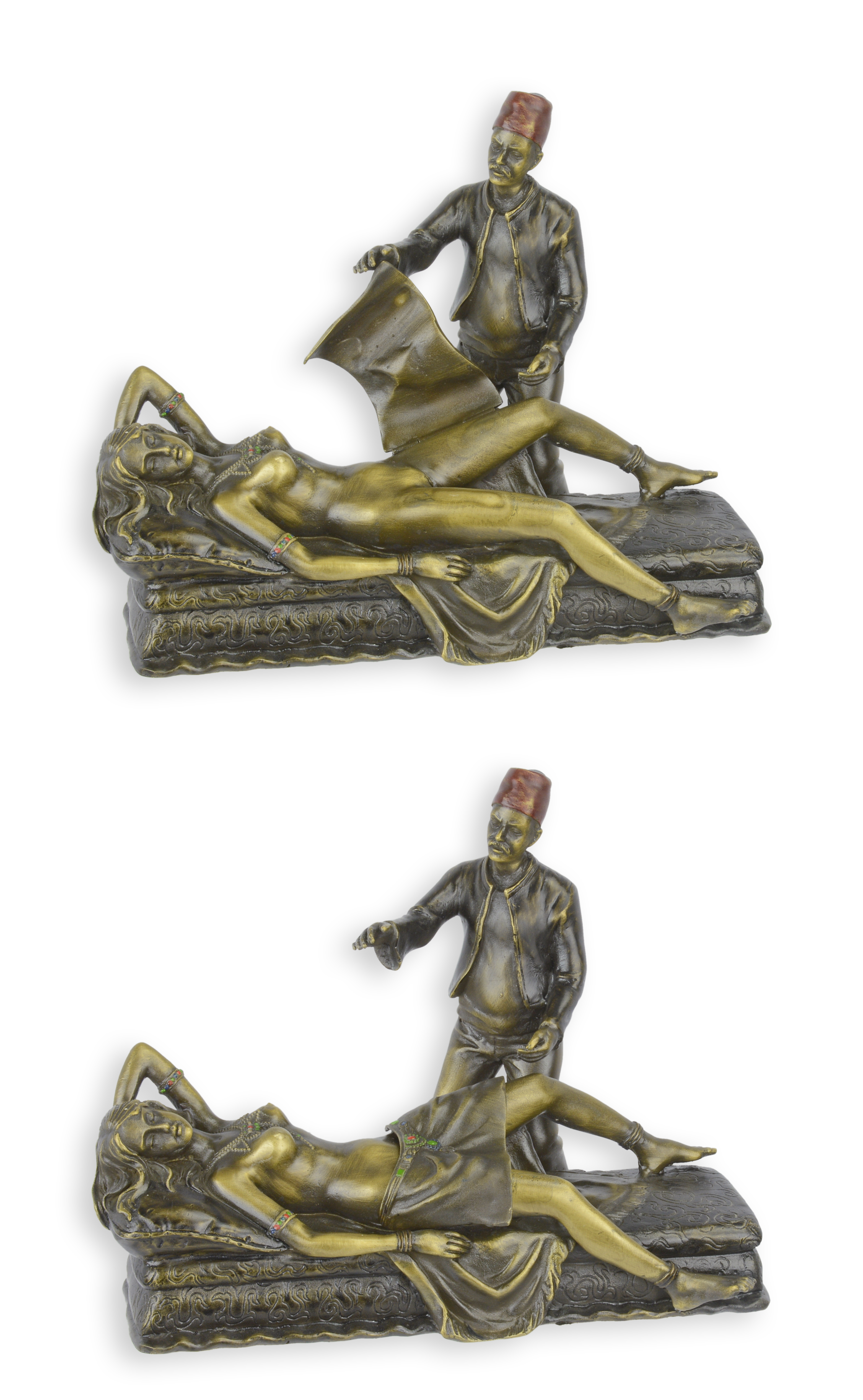 Bronze, Figur, Erwachsener, Mann, Person